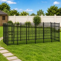 Specifications of Large Outdoor Dog Kennel with Steel Walls