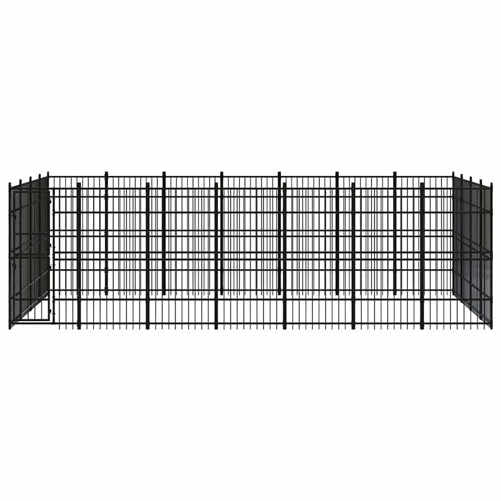 Dog Kennel Outdoor Exercise Pen Large Steel Play Enclosure