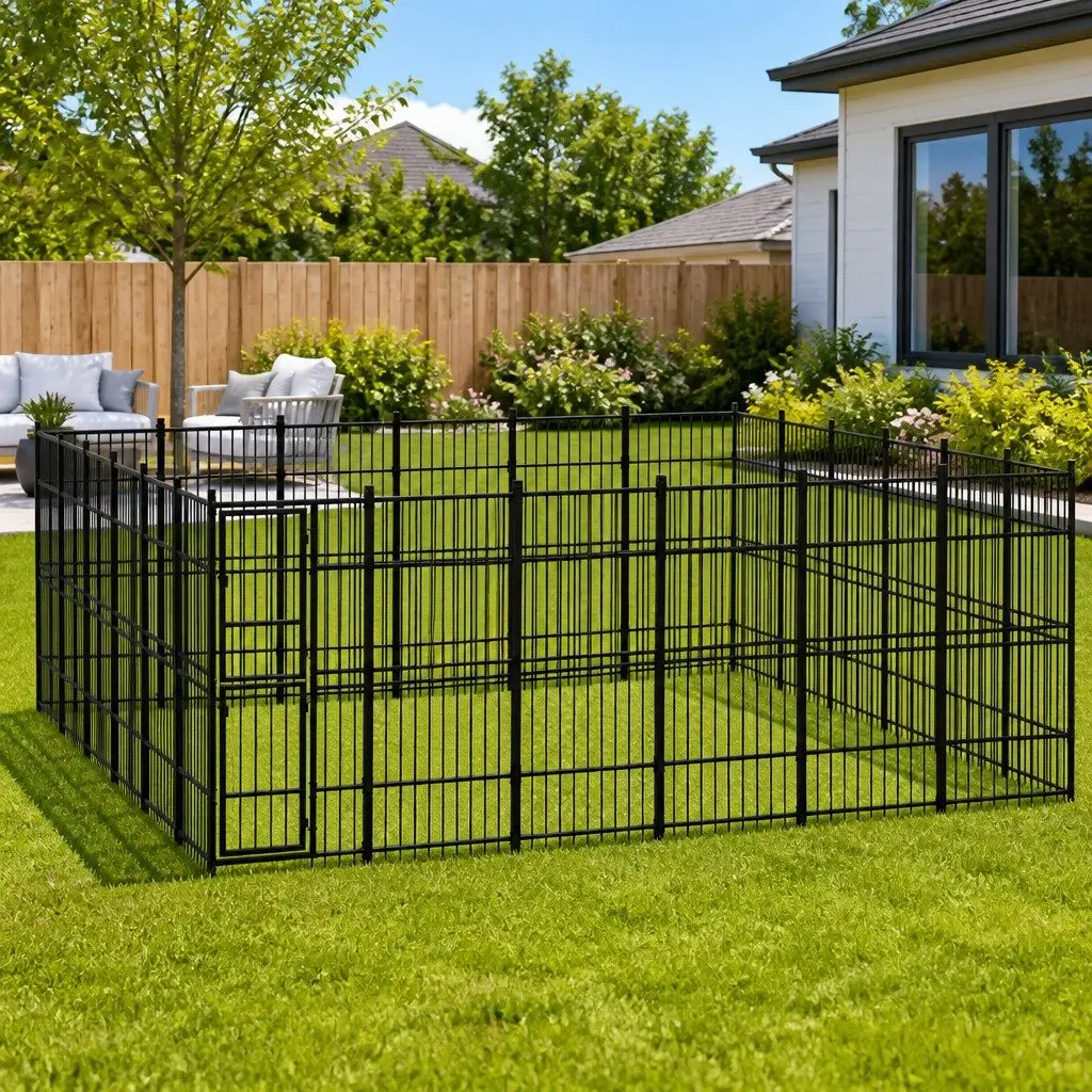Large Steel Dog Kennel
