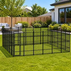 Specifications of a Large Steel Dog Kennel