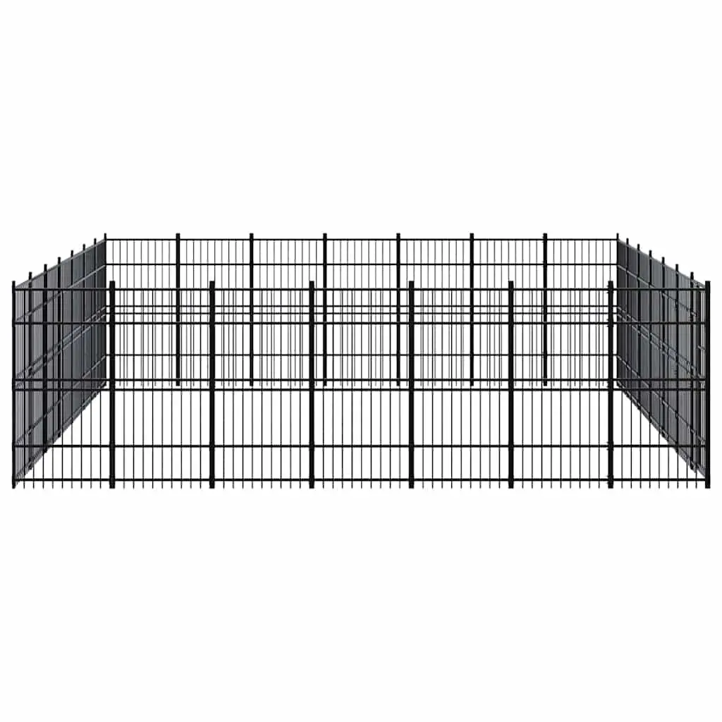 Dog Kennel Outdoor Run Enclosure Large Exercise Play Area 45.16 m²