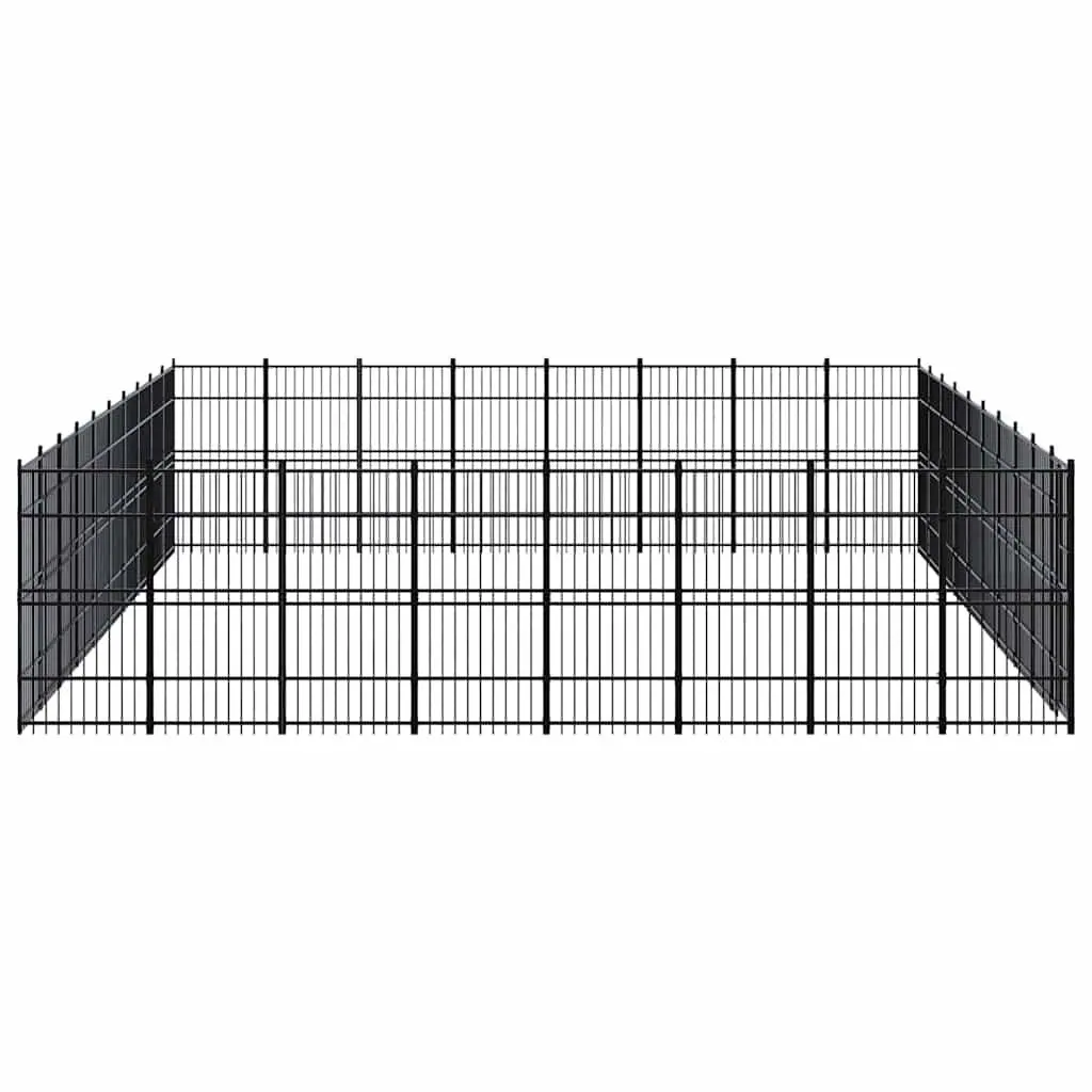Dog Kennel Steel Outdoor Exercise Enclosure Large Play Pen Run Puppy Training