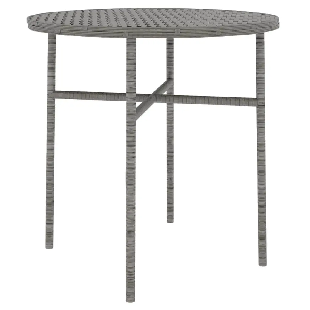 3 Piece Outdoor Dining Set Garden Patio Furniture Grey