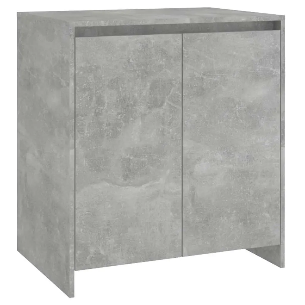 2 Piece Grey Storage Sideboard