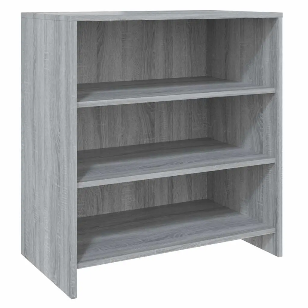 2 Piece Grey Sideboard Storage Cabinet