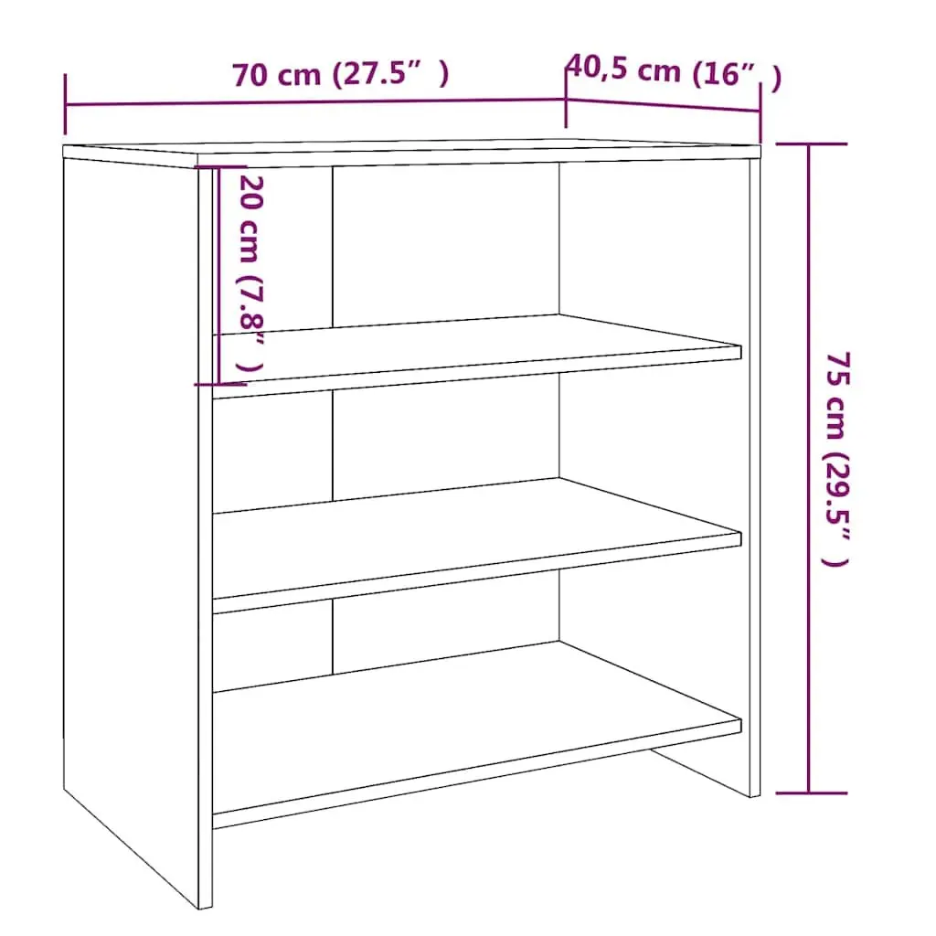 2 Piece Grey Sideboard Storage Cabinet
