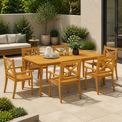 Specifications for 6-Piece Outdoor Dining Chairs Set