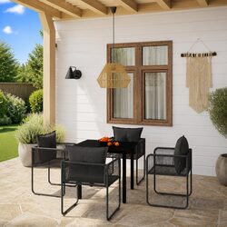5 Piece Garden Dining Set Specifications and Features