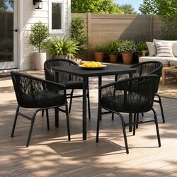 5-Piece Outdoor Dining Set: Specs & Details Included