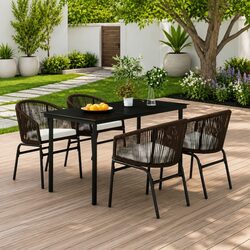 5 Piece Garden Dining Set Specifications and Details