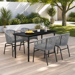 5 Piece Garden Dining Set Specifications and Features