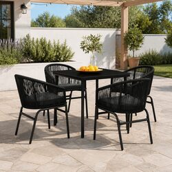5 Piece Outdoor Dining Set - Specifications Included