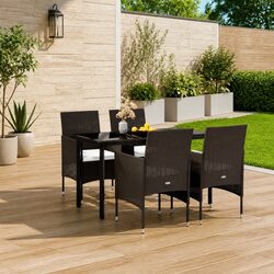 5 Piece Outdoor Dining Set: Specs and Features Included