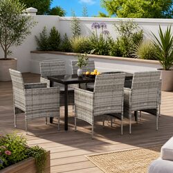 Specifications of 7 Piece Outdoor Dining Set