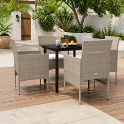 Specifications of the 5-Piece Garden Dining Set