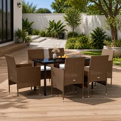 7 Piece Garden Dining Set: Specifications and Features