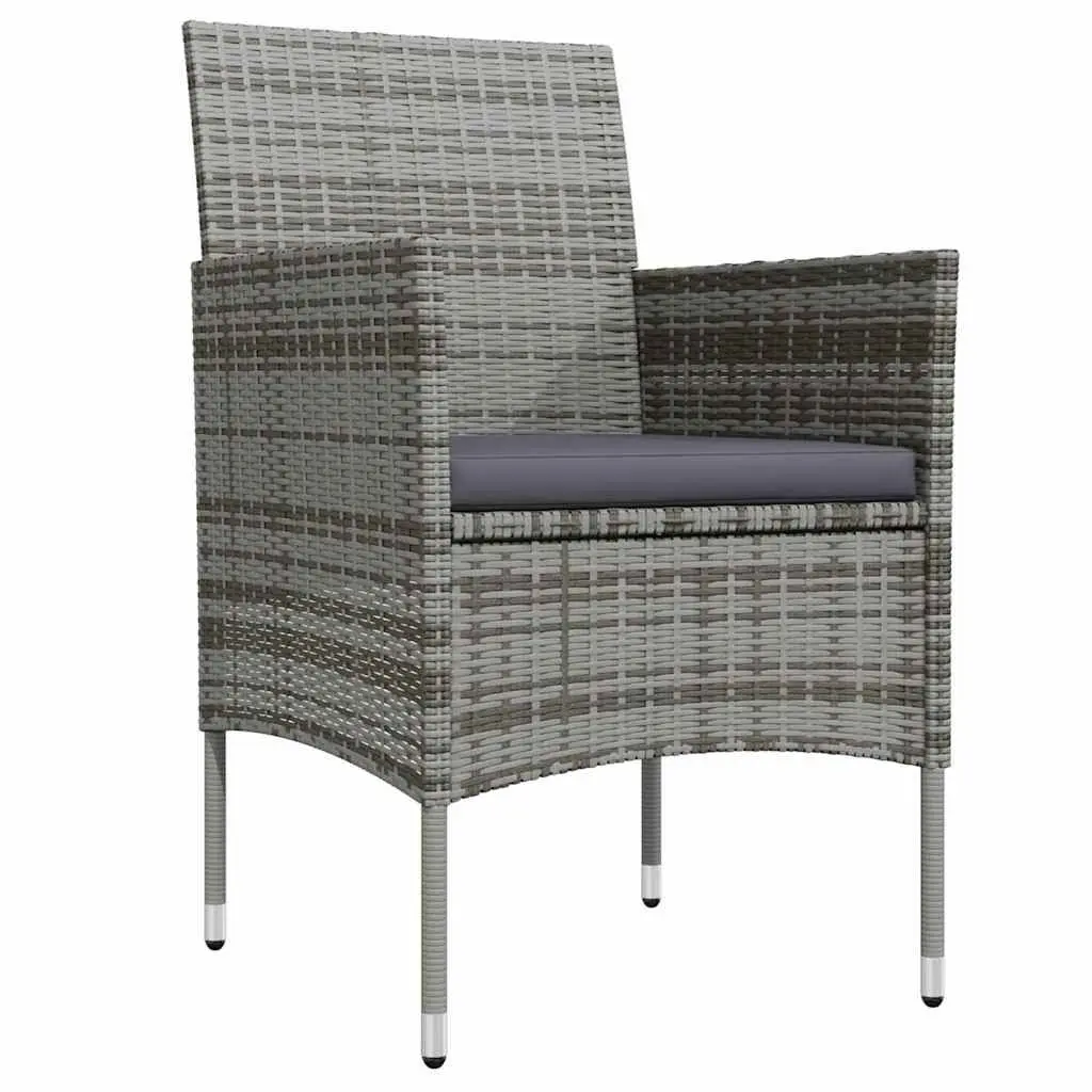 Grey 5 Piece Outdoor Dining Set