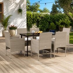 Specifications for 7-Piece Garden Dining Set