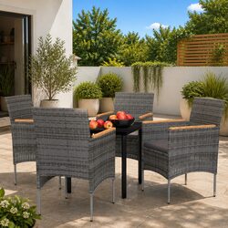 5-Piece Outdoor Dining Set - Dimensions, Materials, and More