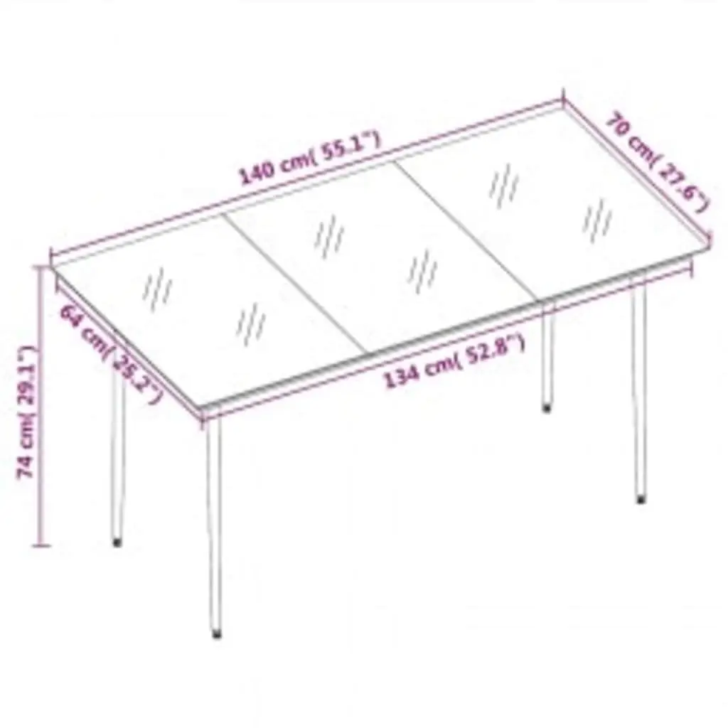 Outdoor Dining Set 5 Piece Grey Table Chairs Glass Top Steel Frame PE Rattan