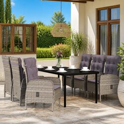 Detailed Specifications of 7 Piece Garden Dining Set