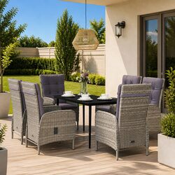 7 Piece Outdoor Dining Set: Specs and Features
