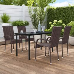 5 Piece Outdoor Dining Set: Specs and Features