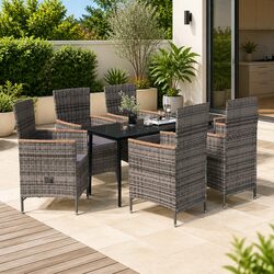 7-Piece Garden Dining Set Specifications and Features