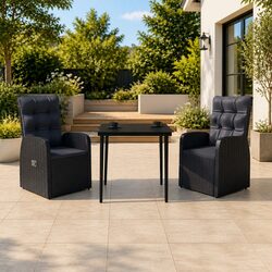 Garden Dining Set: 3-Piece Outdoor Furniture Essentials