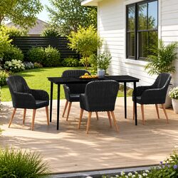 5 Piece Garden Dining Set: Specifications and Features