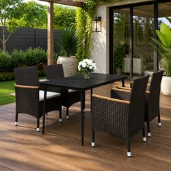 5 Piece Outdoor Dining Set: Specs and Details