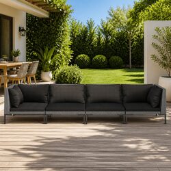 Specifications of the 4 Piece Garden Lounge Set with Cushions