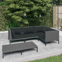 5 Piece Garden Lounge Set – Dimensions and Specifications