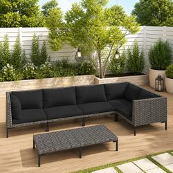 6 Piece Outdoor Lounge Set: Specifications and Features