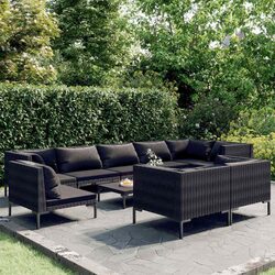 10-Piece Garden Lounge Set Specifications and Features