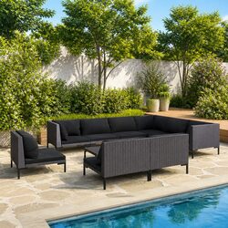 10-Piece Outdoor Lounge Set Specifications and Features