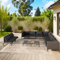 10 Piece Outdoor Patio Furniture Set Specifications