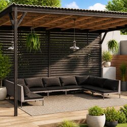 9 Piece Outdoor Lounge Set - Specs and Features