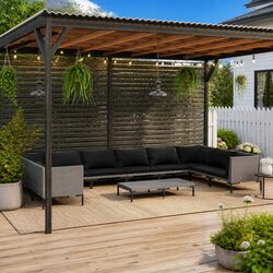 Specifications of Our 11-Piece Garden Lounge Set