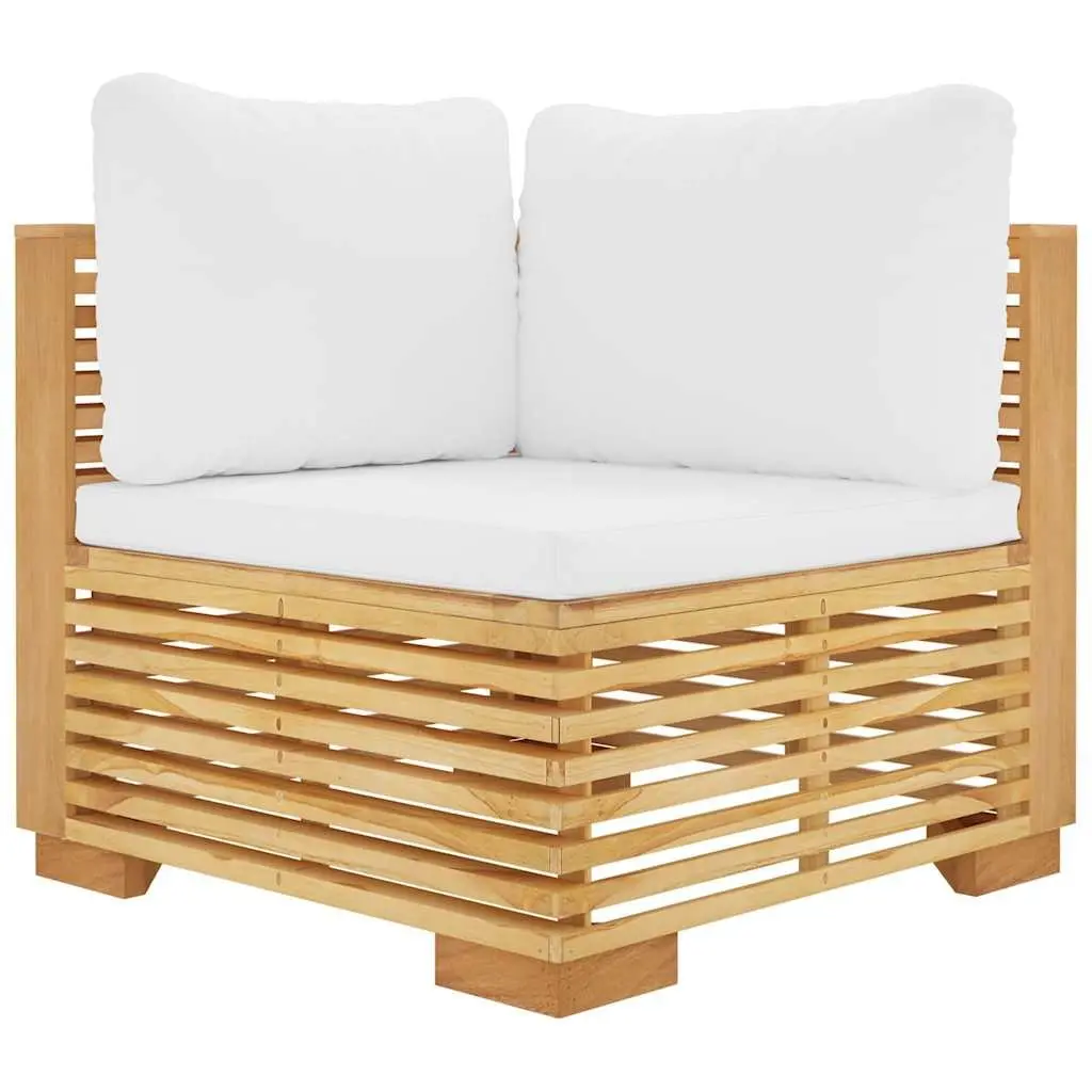 7-Piece Modular Garden Lounge Set with Cushions