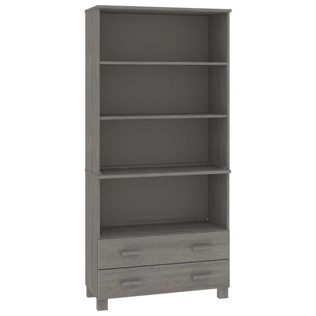 Solid Pine Wood Highboard Storage Unit