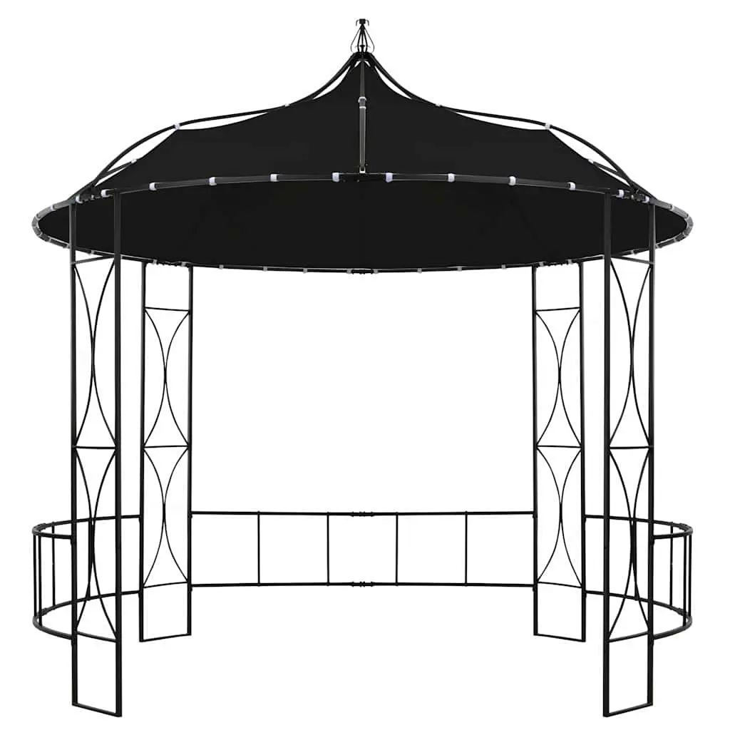 Round Gazebo 300x290 cm Outdoor Canopy Shade Shelter Garden Patio Structure