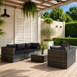 Specifications of 6 Piece Modular Garden Lounge Set