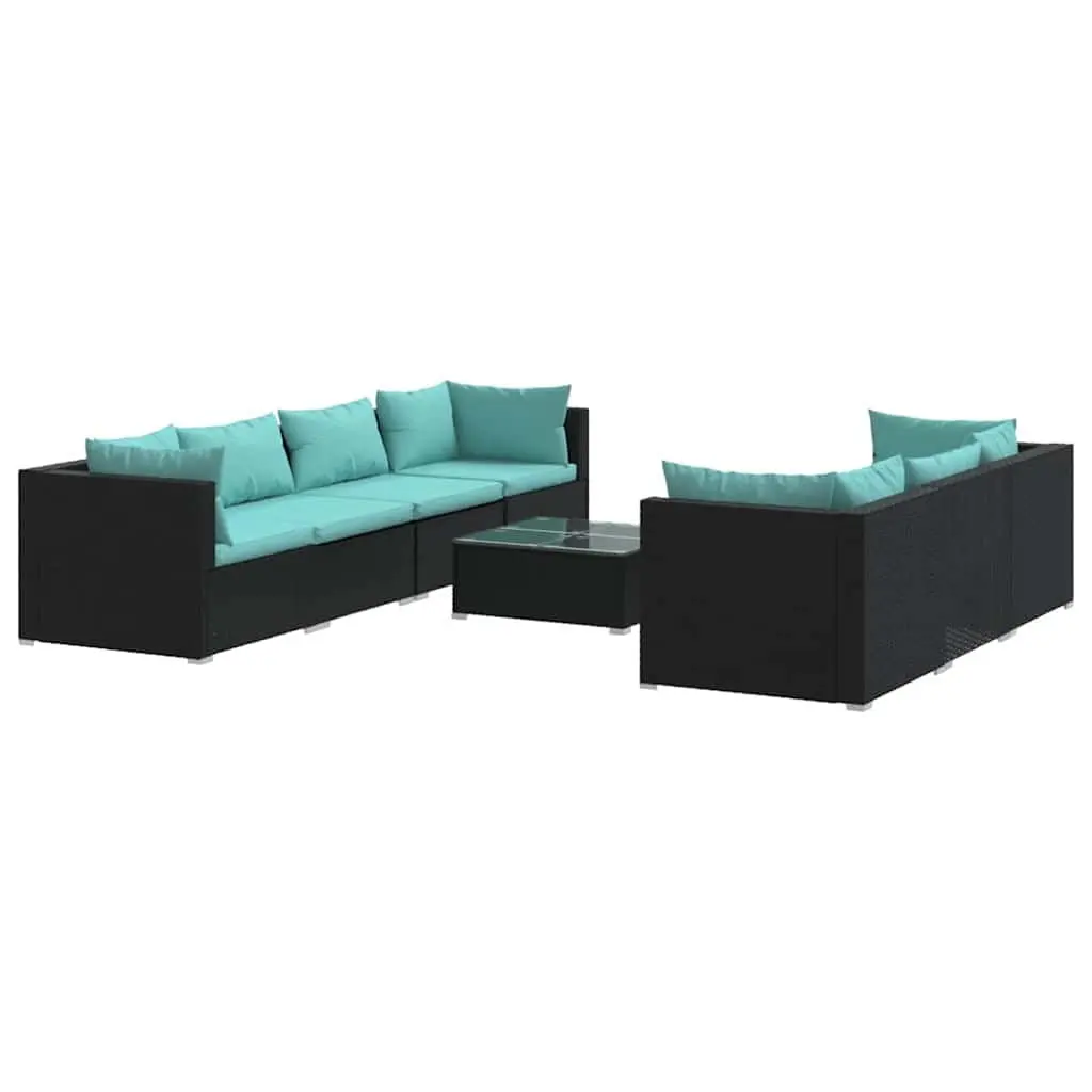 8 Piece Modular Outdoor Lounge Set