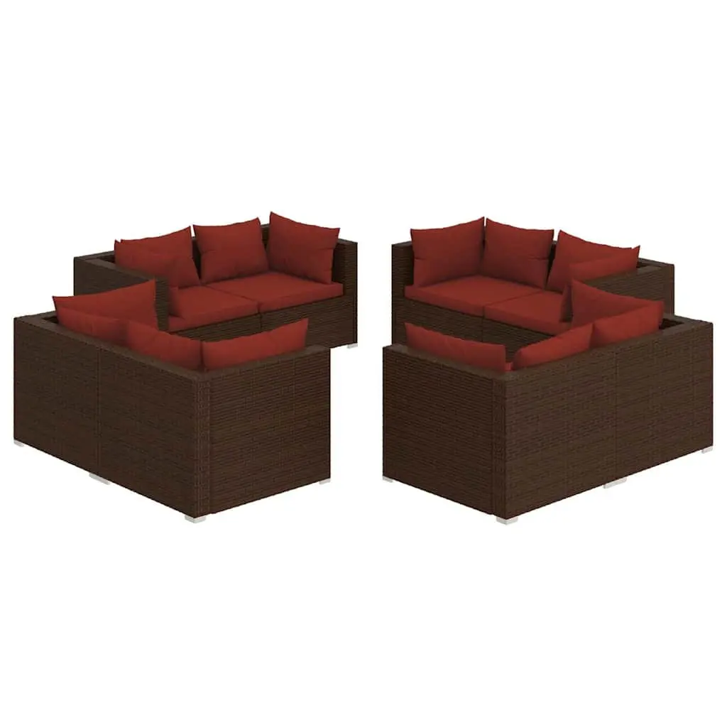 8-Piece Modular Garden Lounge Set