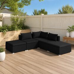 5 Piece Garden Lounge Set: Specs and Details