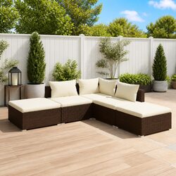 5 Piece Outdoor Lounge Set: Specifications and Details