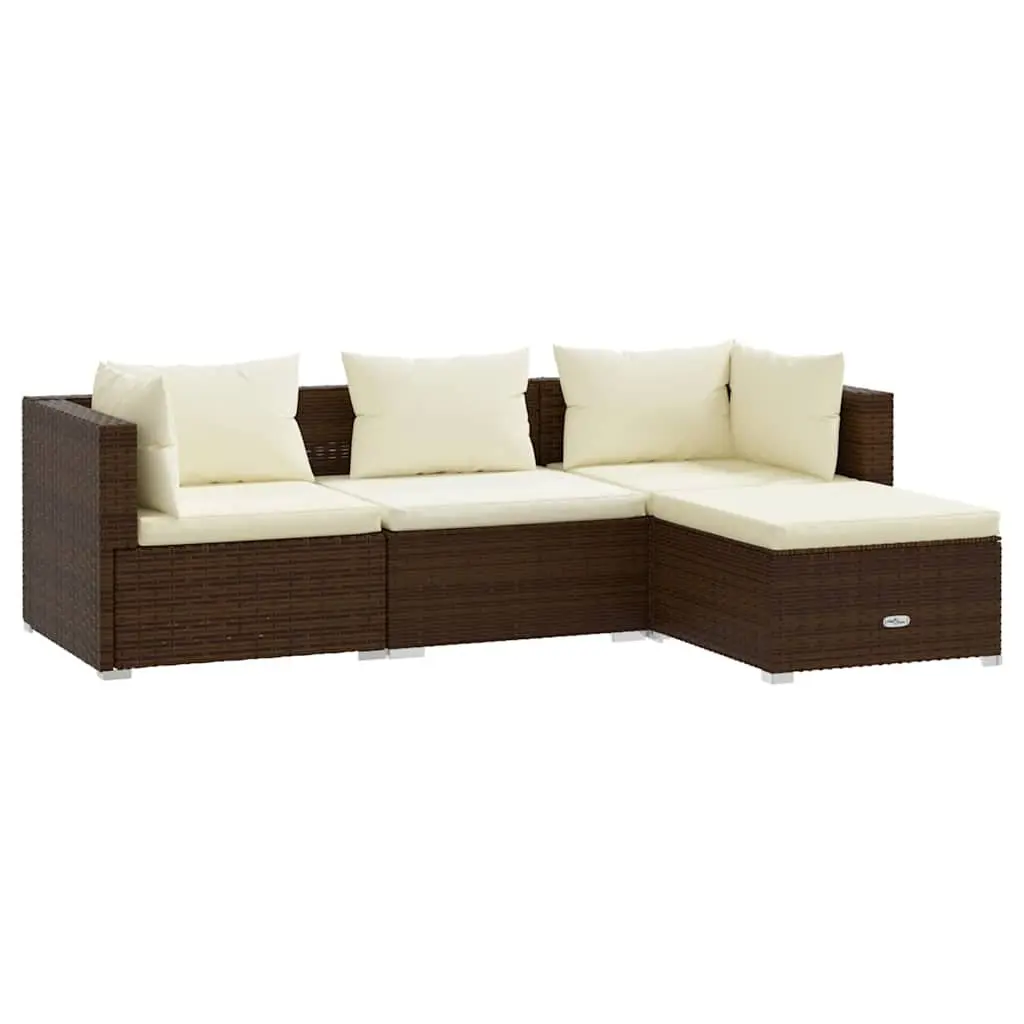 Brown Garden Lounge Set