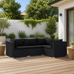 Specifications of the 4 Piece Garden Lounge Set