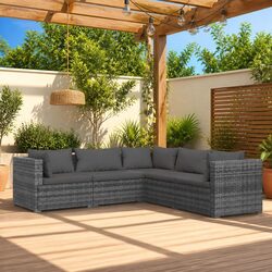 5 Piece Garden Lounge Set: Specifications & Features